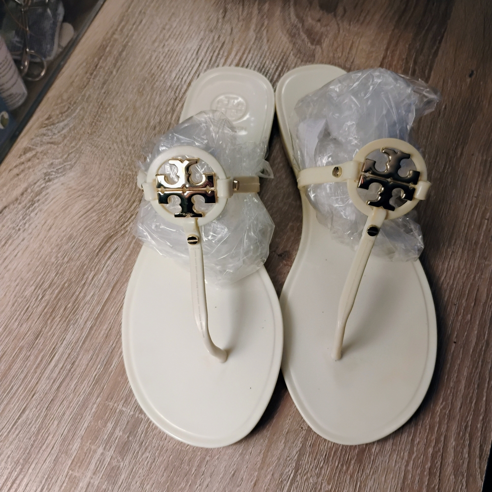 Tory Burch  Mini Miller Jelly Flat Sandals